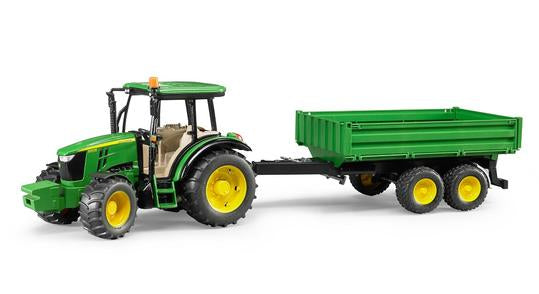 Bruder 09816 John Deere 5115M Tractor with Trailer