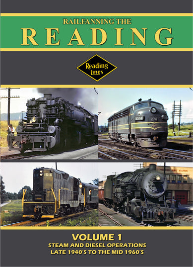 John Pechulis Media (JPM) Railfanning the Reading Volume 1 (DVD Video)