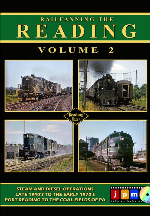 John Pechulis Media (JPM) Railfanning the Reading Volume 2 (DVD Video)
