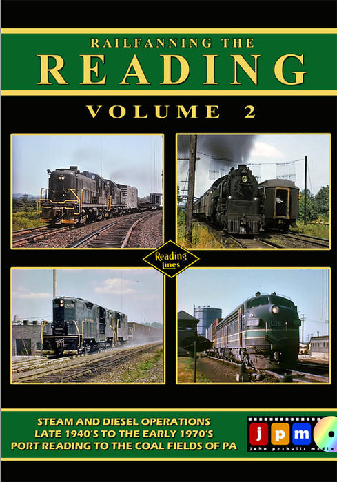 John Pechulis Media (JPM) Railfanning the Reading Volume 2 (DVD Video)
