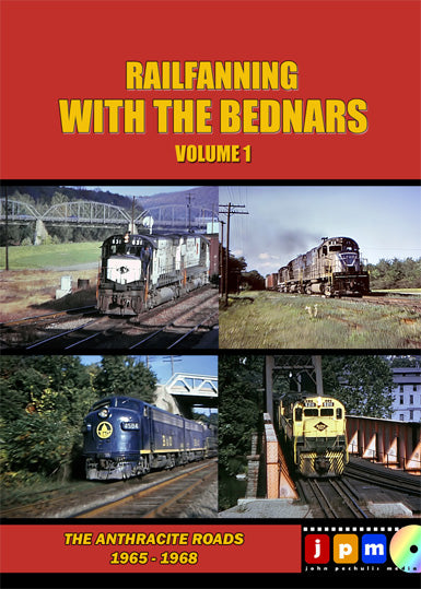 John Pechulis Media (JPM) Railfanning with the Bednars Volume 1 DVD Video
