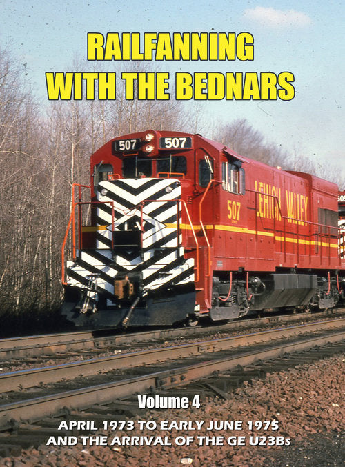 John Pechulis Media (JPM) Railfanning with the Bednars Volume 4 DVD Video