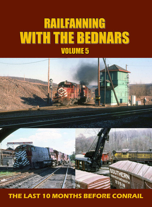 John Pechulis Media (JPM) Railfanning with the Bednars Volume 5 DVD Video