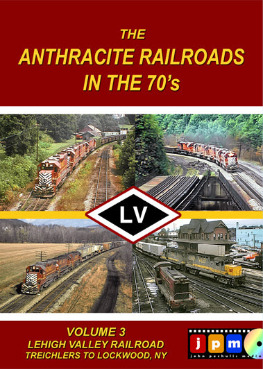 John Pechulis Media (JPM) Anthracite Railroads in the 1970's Volume 3 DVD Video