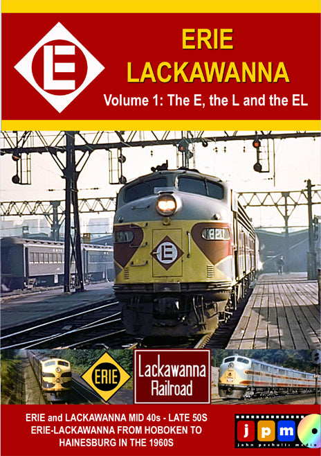 John Pechulis Media (JPM) Erie Lackawanna Volume 1 (DVD Video)