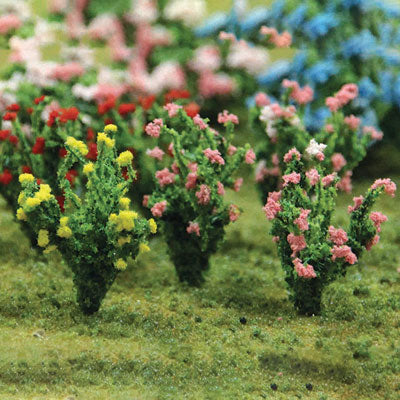 JTT 95608 Hibiscus O Scale, 8 Pack