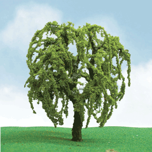 JTT 92202 Willow Trees 1.75" to 2" Pro-Elite N Scale, 3 Pack