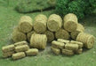 JTT 95582 Hay Bales HO Scale, Round 15 Pack & Rectangular 20 Pack