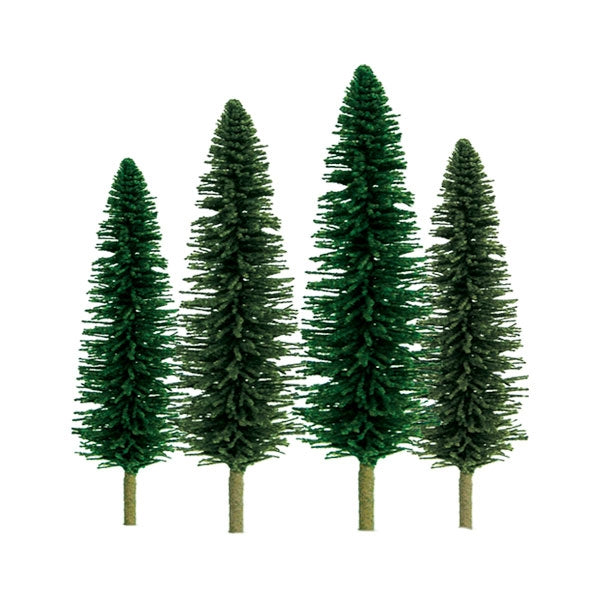 JTT 92030 Cedar Trees 2" to 4" Scenic N Scale, 36 Pack
