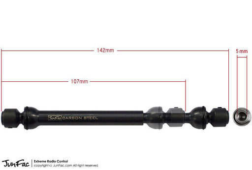 JunFac 90035 Scale Hardened Steel Driveshafts for Gmade Sawback
