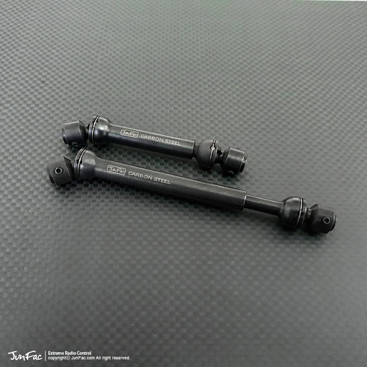 JunFac 90037 Scale Hardened Steel Driveshafts for Axial SCX10 II Kit
