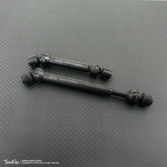 JunFac 90037 Scale Hardened Steel Driveshafts for Axial SCX10 II Kit