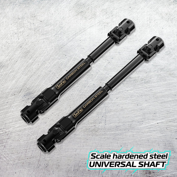 JunFac 90045 Scale Hardened Steel Driveshafts for SCX10 II RTR