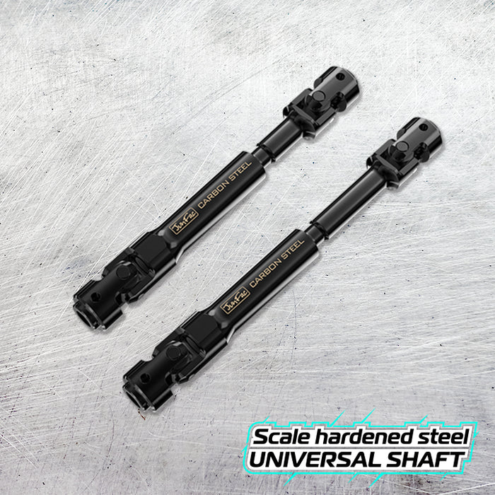 JunFac 90048 Scale Hardened Steel Driveshafts for Traxxas TRX-4 312mm WB