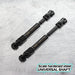JunFac 90048 Scale Hardened Steel Driveshafts for Traxxas TRX-4 312mm WB