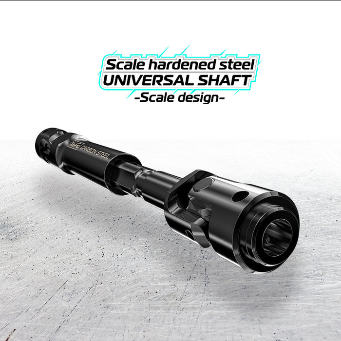 JunFac 90051 Scale Hardened Steel Driveshafts for GS01 and Other Crawlers