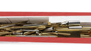 K&S Engineering 3408 Assortment of Metal Cutoffs Copper, Steel, Aluminum, and Brass (Sizes Vary)