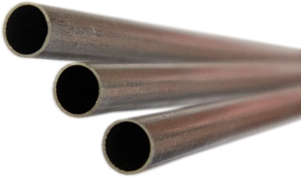 K&S Engineering 8101 3/32"x12" Round Aluminum Tube with .014 Wall (3 Pack)