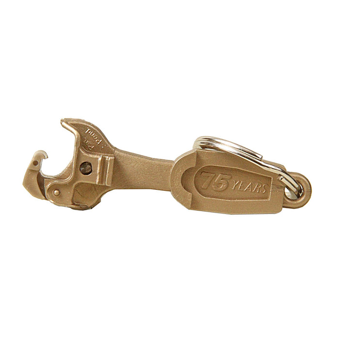 Kadee 1000 Knuckle Coupler Key Chain 75th Anniversary Gold