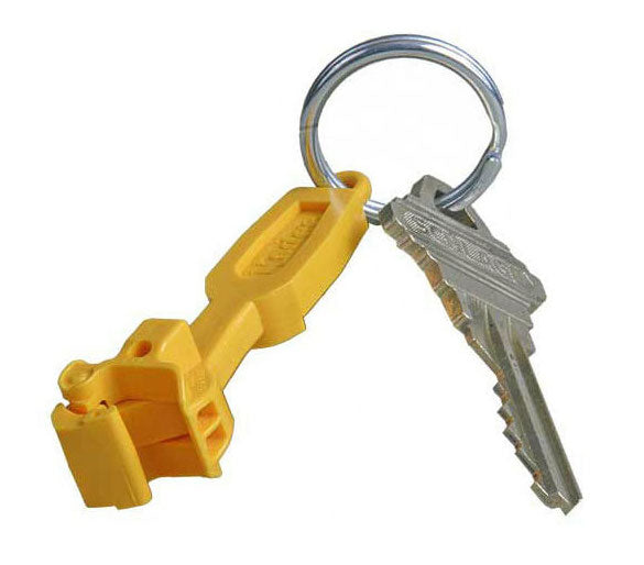 Kadee 1000 Knuckle Coupler Key Chain Yellow