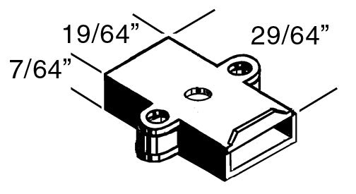 Kadee #232 20-Series & 40-Series Draft Gear Box, Draft Gear Box and Lids (10 pair)