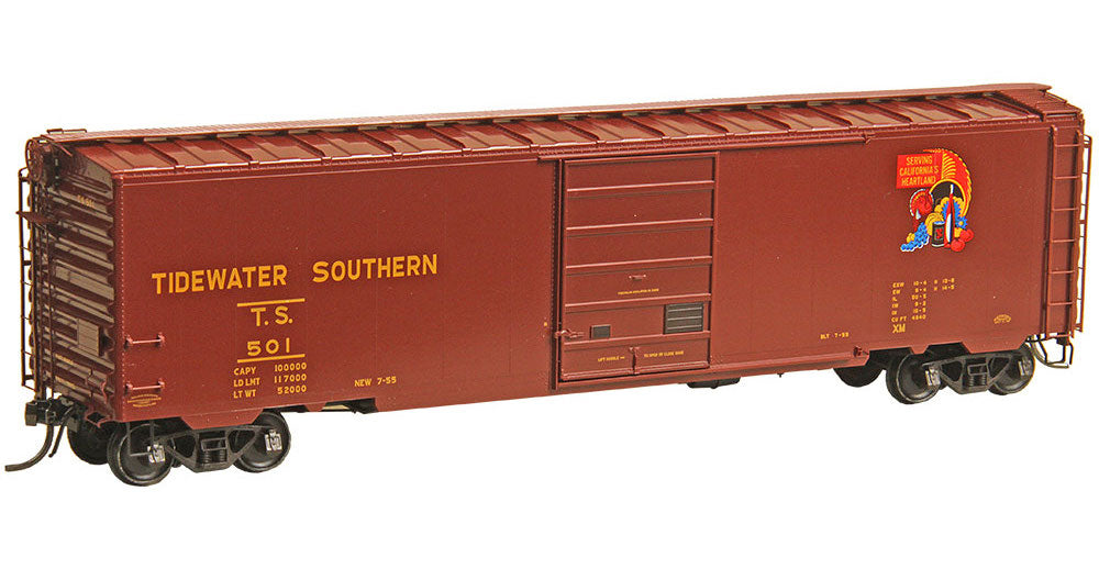 Kadee 6406 HO Scale 50' PS-1 Boxcar Tidewater Southern TS 501