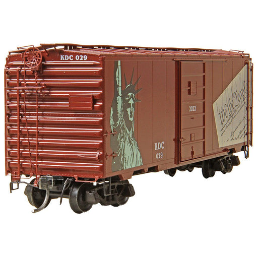 Kadee 6929 HO 40' PS-1 Boxcar Patriotic "We The People" KDC 2022