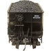Kadee 7523 HO Scale 50 Ton AAR Standard 2 Bay Open Hoppers Reading RDG 87255 with coal load