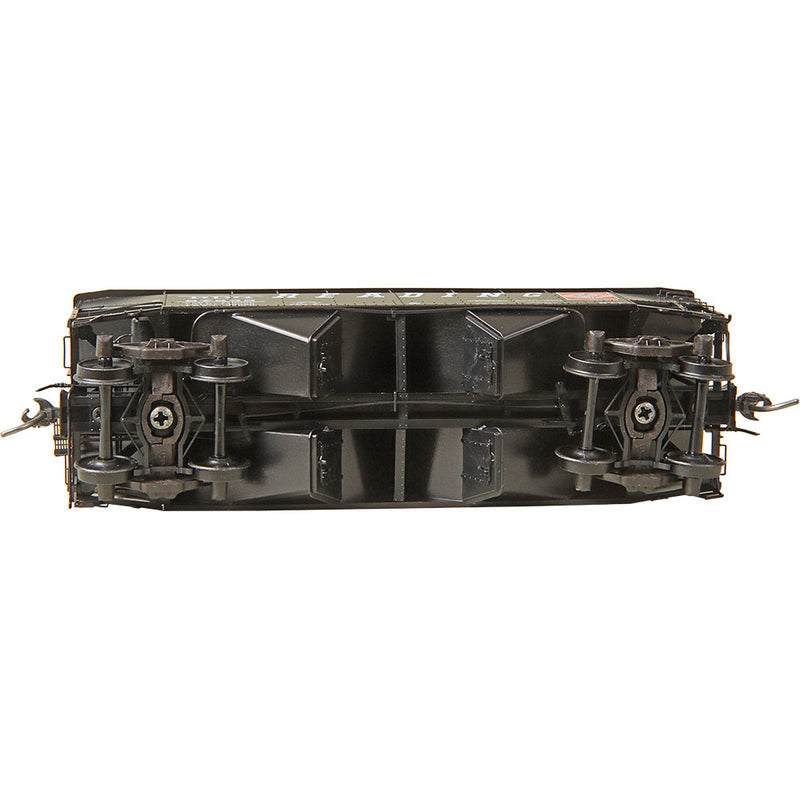 Kadee 7523 HO Scale 50 Ton AAR Standard 2 Bay Open Hoppers Reading RDG 87255 with coal load