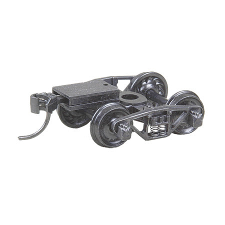 Kadee HO Scale 516 Vulcan Double Truss Trucks with 33" ribbed wheels and ready-to-mount couplers