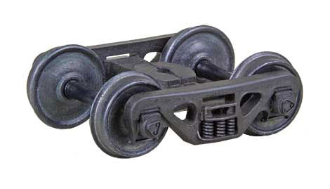 Kadee HO Scale 560 Barber S-2 Roller Bearing Trucks with 33" smooth back wheels - Self Centering