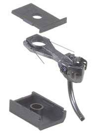 Kadee HO Scale #156 "Scale" All Metal Self-Centering "WHISKER® Coupler (2 pair)