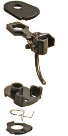 Kadee HO Scale #33 Short (1/4") centerset shank (2 pair)