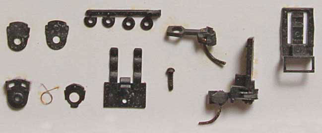Kadee HO Scale #452 Conversion brackets for Bachmann-Plus F-7 A & B