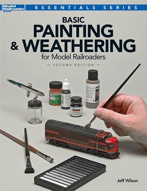 Kalmbach 12484 Basic Painting and Weathering for Model Railroading Second Edition