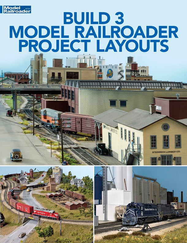 Kalmbach 12821 Three Model Railroad Project Layours