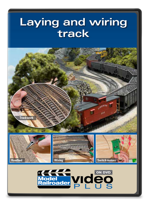 Kalmbach 15303 Laying and Wiring Track DVD