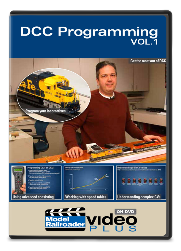 Kalmbach 15306 DCC Programming Volume 1 DVD