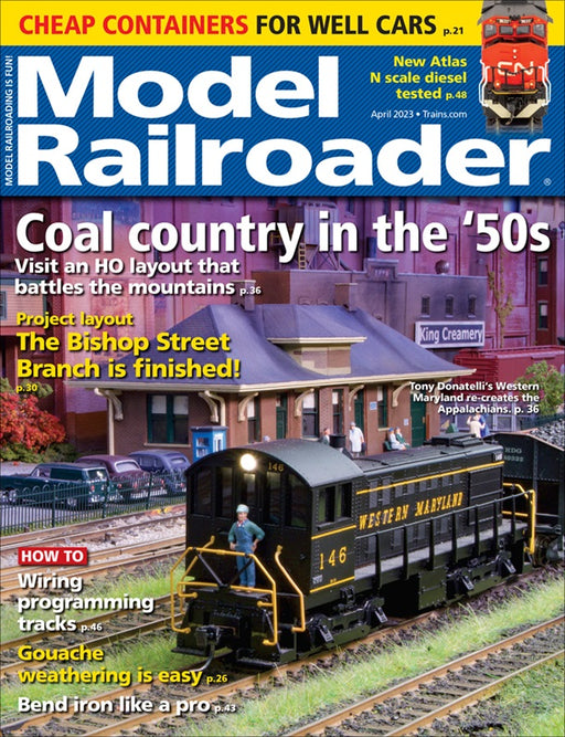 Kalmbach Model Railroader April 2023