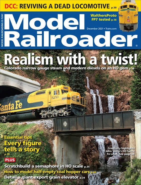 Kalmbach Model Railroader December 2021