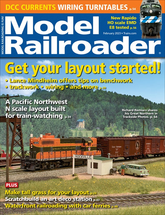 Kalmbach Model Railroader February 2023