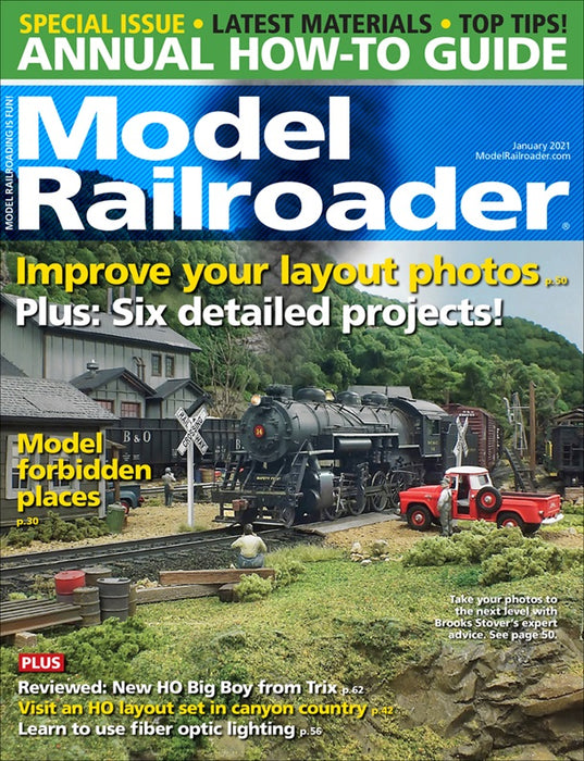 Kalmbach Model Railroader January 2021