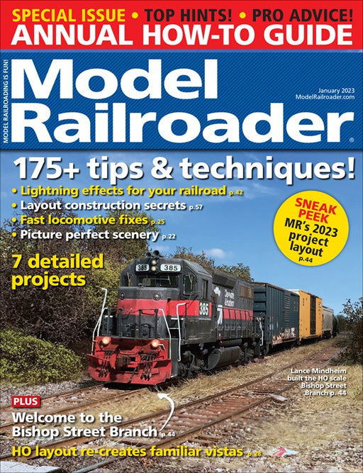Kalmbach Model Railroader January 2023