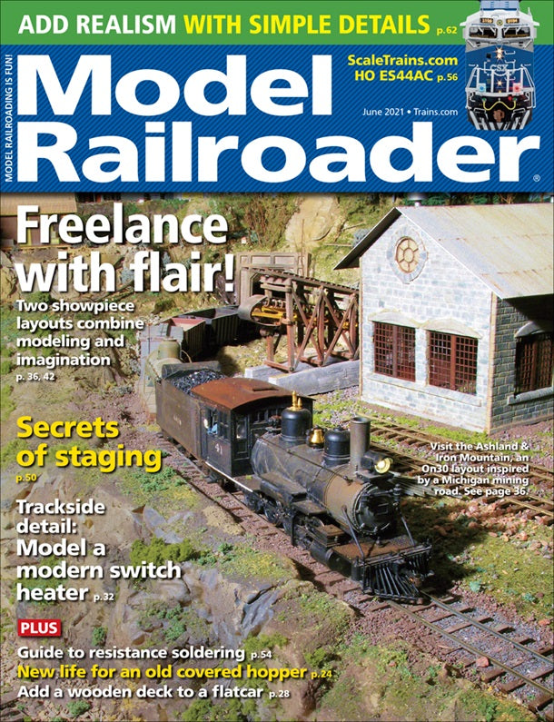 Kalmbach Model Railroader June 2021