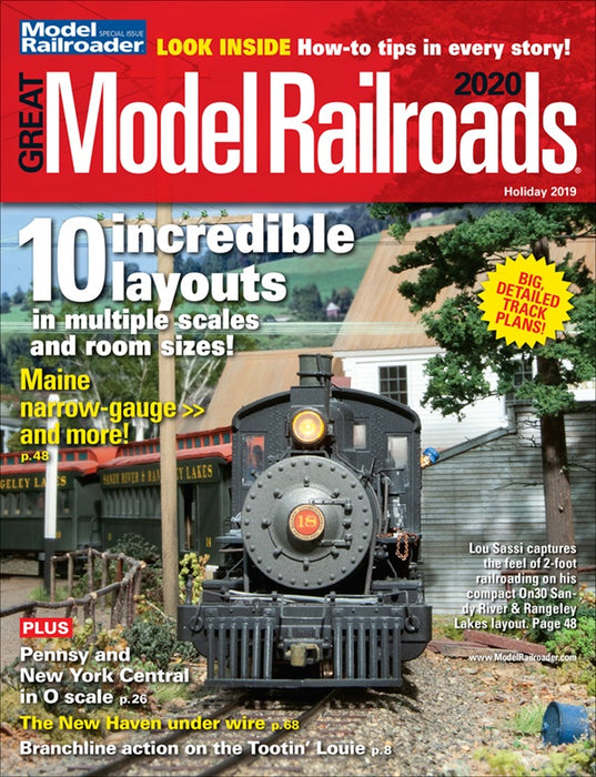 Kalmbach Model Railroader Magazine Great Model Railroads 2020