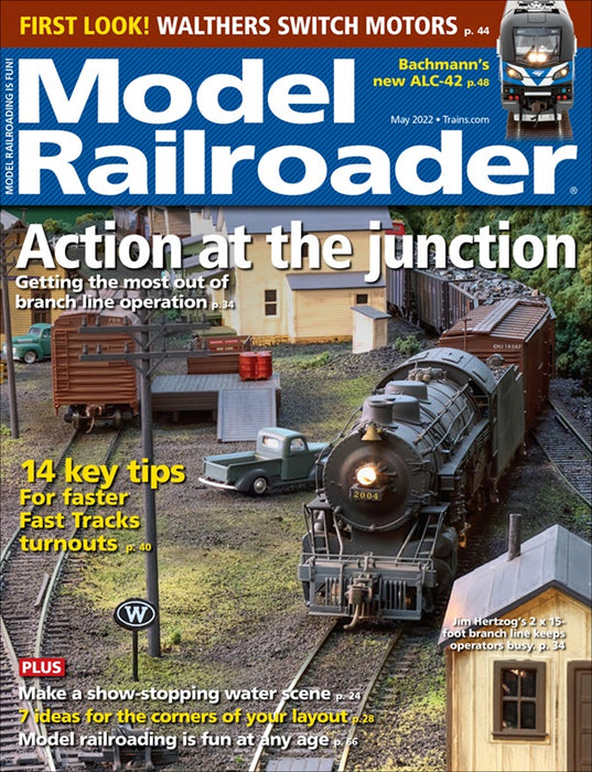 Kalmbach Model Railroader Magazine May 2022