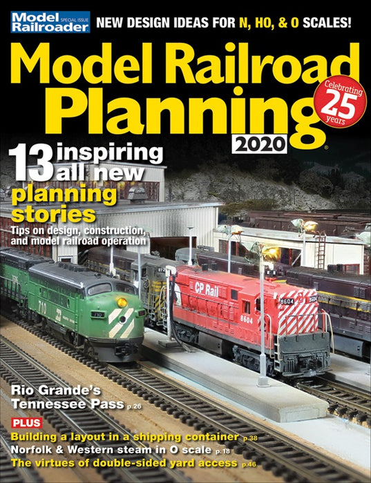 Kalmbach Model Railroader Model Railroad Planning 2020 Magazine