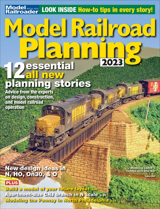 Kalmbach Model Railroader Model Railroad Planning 2023 Magazine
