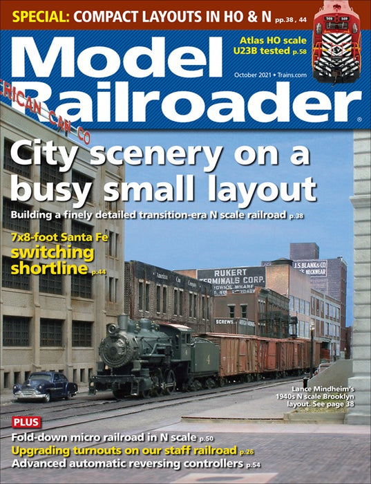 Kalmbach Model Railroader October 2021