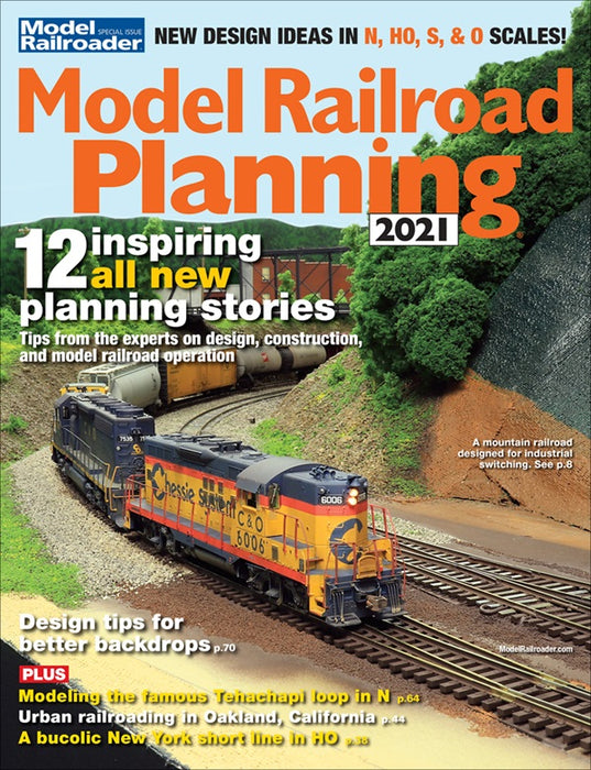 Kalmbach Model Railroader Model Railroad Planning 2021 Magazine